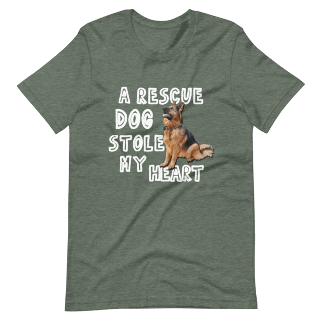 Short-Sleeve Unisex T-Shirt Rescue GSD - Image 4