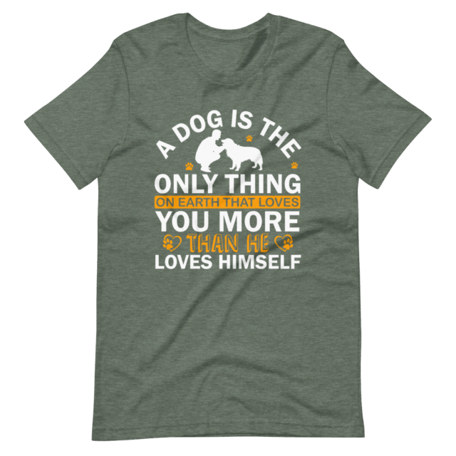 Short-Sleeve Unisex T-Shirt Dogs Love