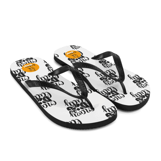 Flip-Flops Crazy Dog Lady