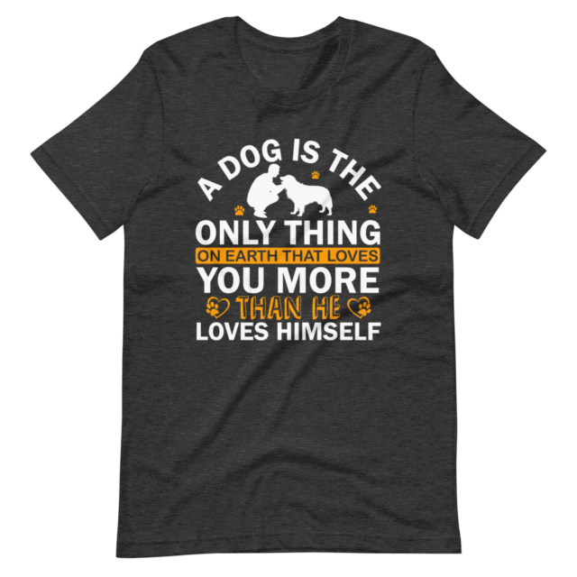 Short-Sleeve Unisex T-Shirt Dogs Love - Image 4