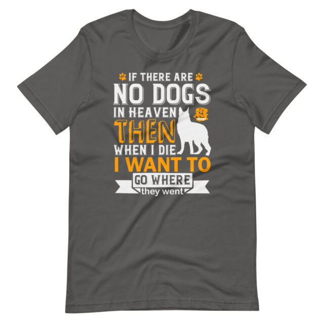 Short-Sleeve Unisex T-Shirt Dog in Heaven