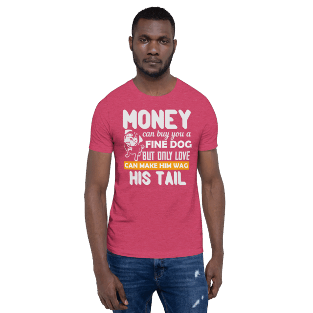 Short-Sleeve Unisex T-Shirt Money cant buy you love - Image 2