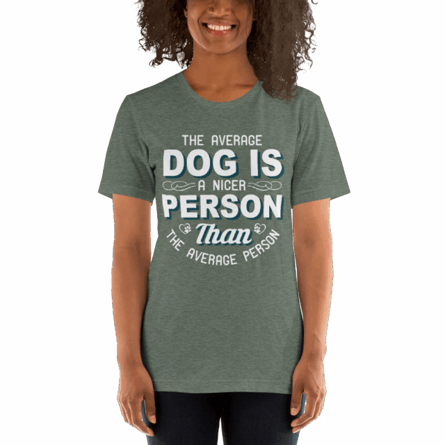 Short-Sleeve Unisex T-Shirt Dog Person - Image 3