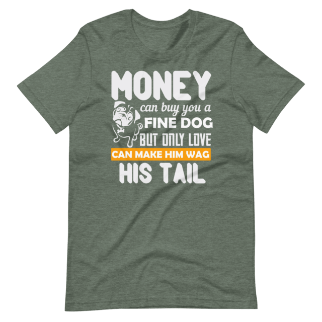 Short-Sleeve Unisex T-Shirt Money cant buy you love - Image 4