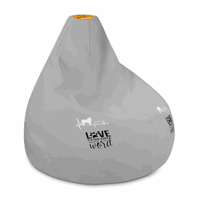 Bean Bag Chair w/ filling Love - Image 3