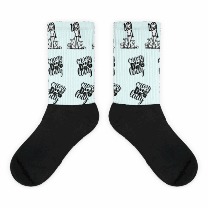 Socks Crazy Dog Lady