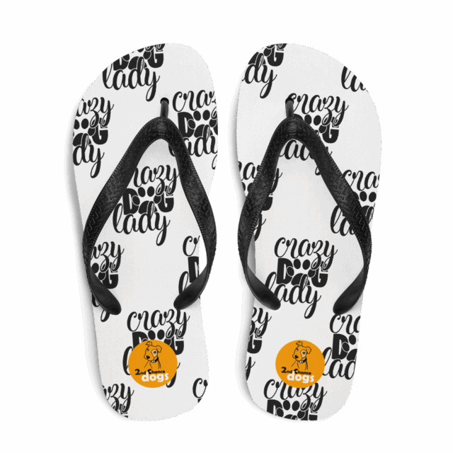 Flip-Flops Crazy Dog Lady - Image 4