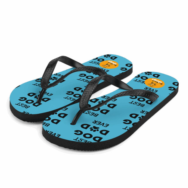 Flip-Flops Best Dog Dad Ever - Image 3