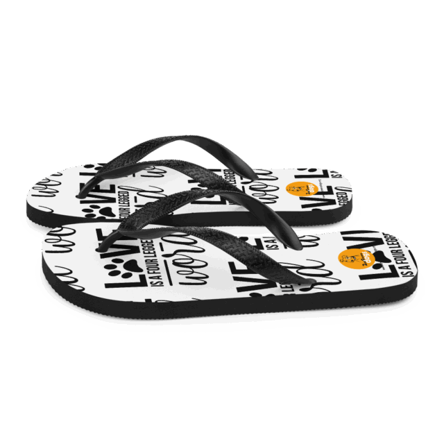 Flip-Flops Love is a four legged word - Image 3
