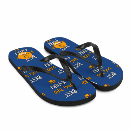 Flip-Flops Best Dog Dad