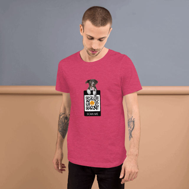 Short-Sleeve Unisex T-Shirt Scan Me - Image 3