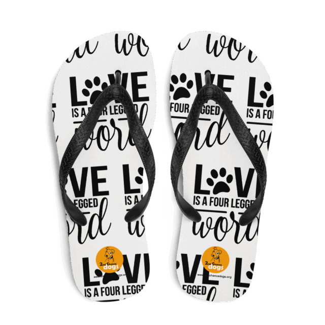 Flip-Flops Love is a four legged word - Image 7