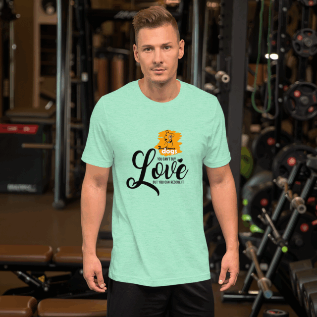 Short-Sleeve Unisex T-Shirt Love - Image 3
