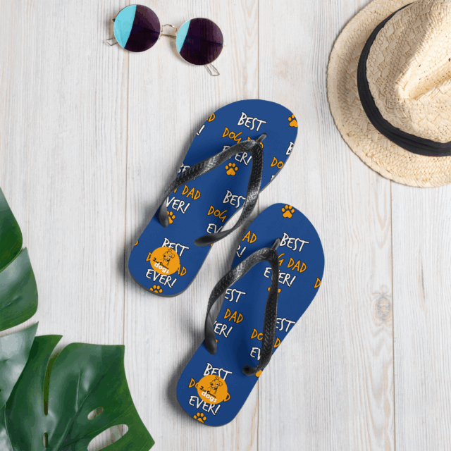 Flip-Flops Best Dog Dad - Image 2