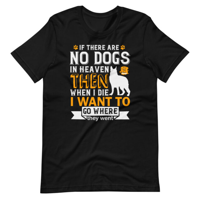 Short-Sleeve Unisex T-Shirt Dog in Heaven - Image 4