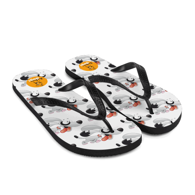 Flip-Flops Dog Cartoon - Image 2