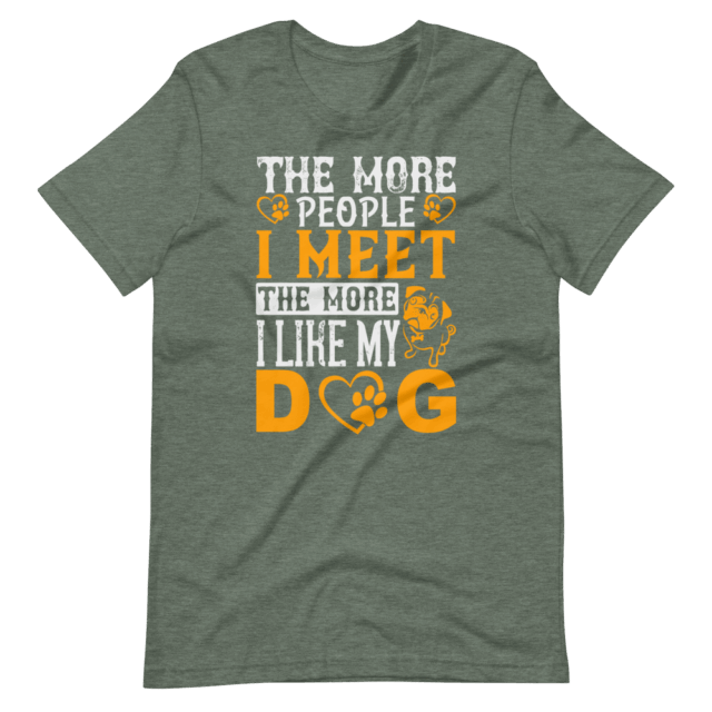 Short-Sleeve Unisex T-Shirt Meet People - Image 4