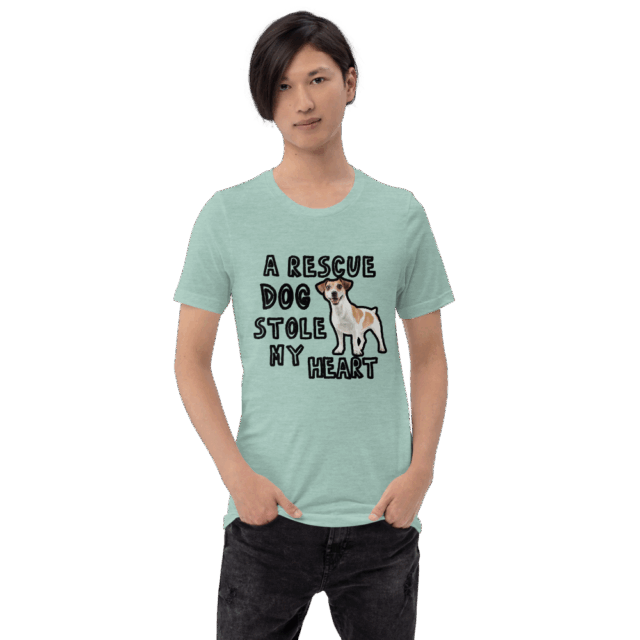 Short-Sleeve Unisex T-Shirt Rescue Dog - Image 3