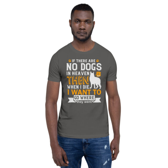 Short-Sleeve Unisex T-Shirt Dog in Heaven - Image 2