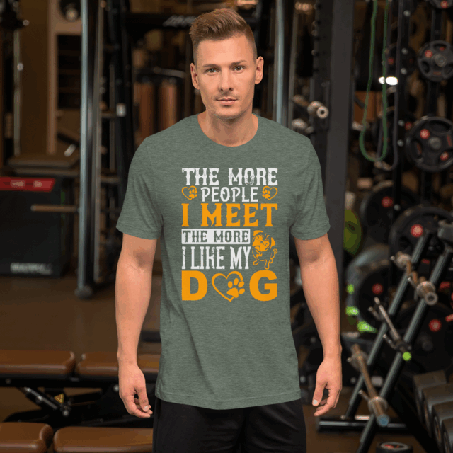 Short-Sleeve Unisex T-Shirt Meet People - Image 2