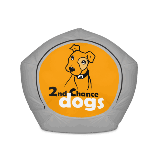 Bean Bag Chair w/ filling Life is Better with a dog - Image 5