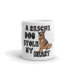 Auction Mug A Rescue Dog Stole My Heart - 3