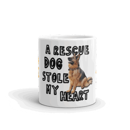 Mug A Rescue Dog Stole My Heart