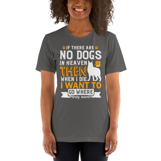Short-Sleeve Unisex T-Shirt Dog in Heaven - Image 3