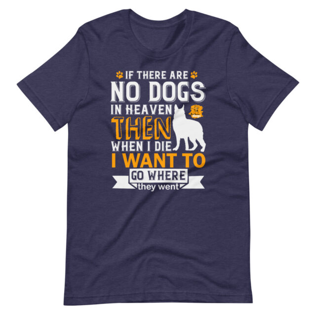 Short-Sleeve Unisex T-Shirt Dog in Heaven - Image 5