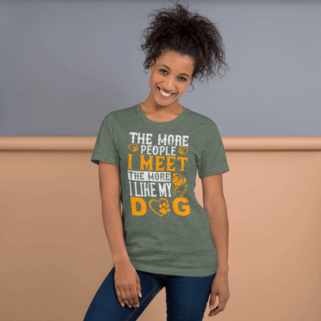 Short-Sleeve Unisex T-Shirt Meet People - Image 3