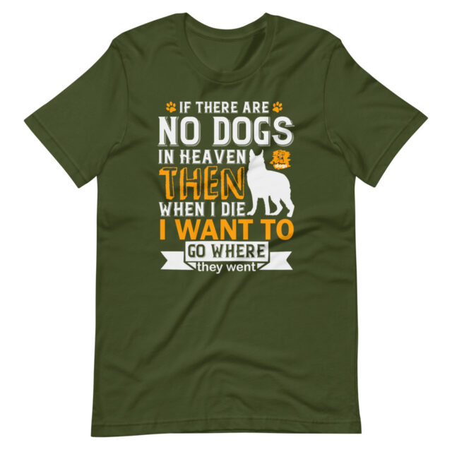 Short-Sleeve Unisex T-Shirt Dog in Heaven - Image 6