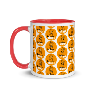 Mug with Color Inside 2nd Chance Dogs Logo