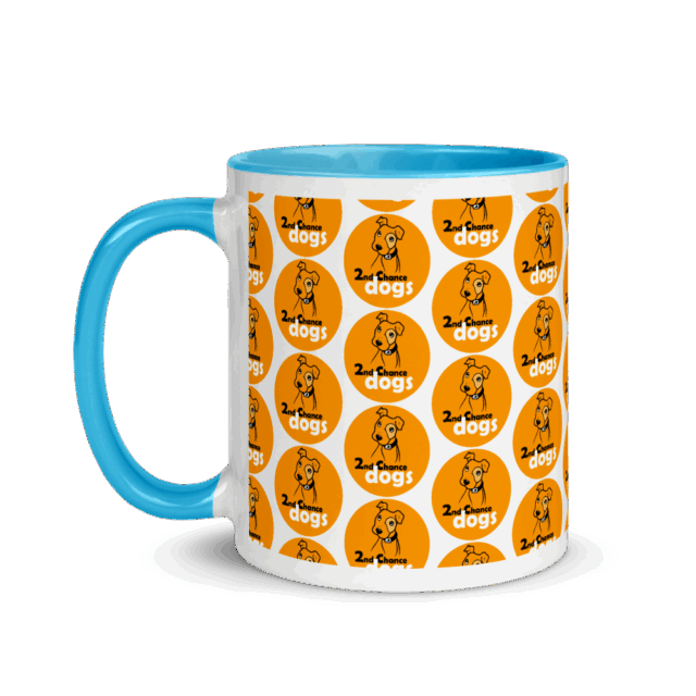 Mug with Color Inside 2nd Chance Dogs Logo - Image 7