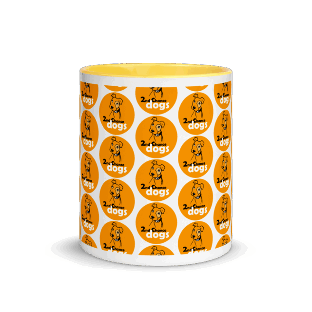 Mug with Color Inside 2nd Chance Dogs Logo - Image 9