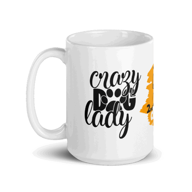 Mug Crazy Dog Lady - Image 5